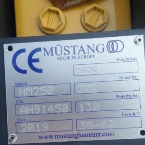 Гидравлический молоток Mustang HM250