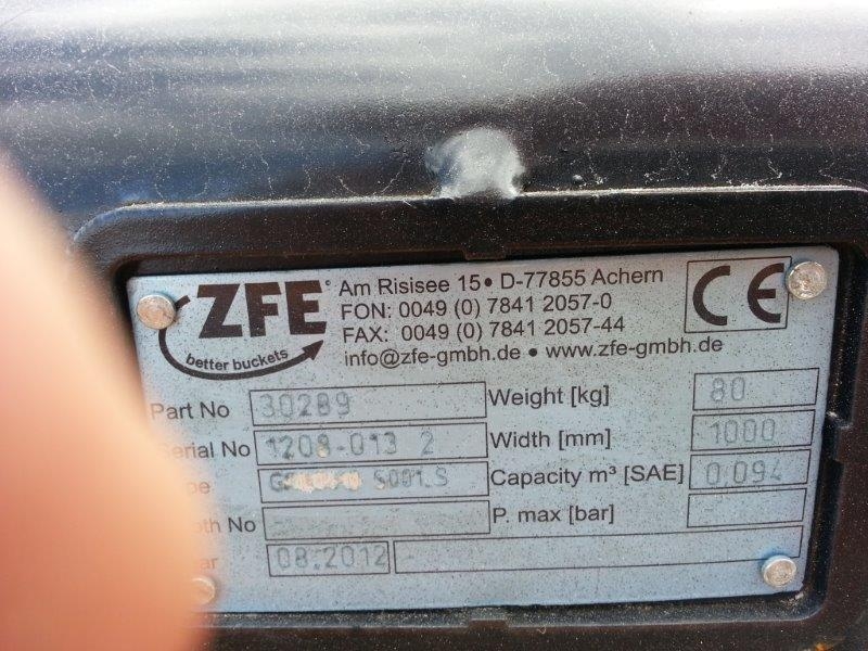 4 Excavator bucket ZFE - Image 3