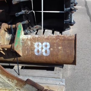 88 Excavator bucket