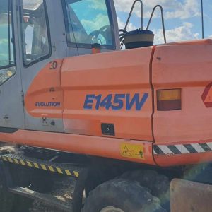 Ratinis ekskavatorius Fiat Kobelco E145W