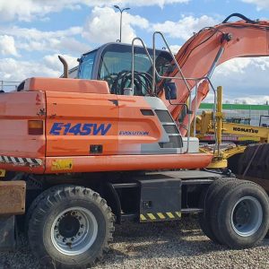 Ratinis ekskavatorius Fiat Kobelco E145W