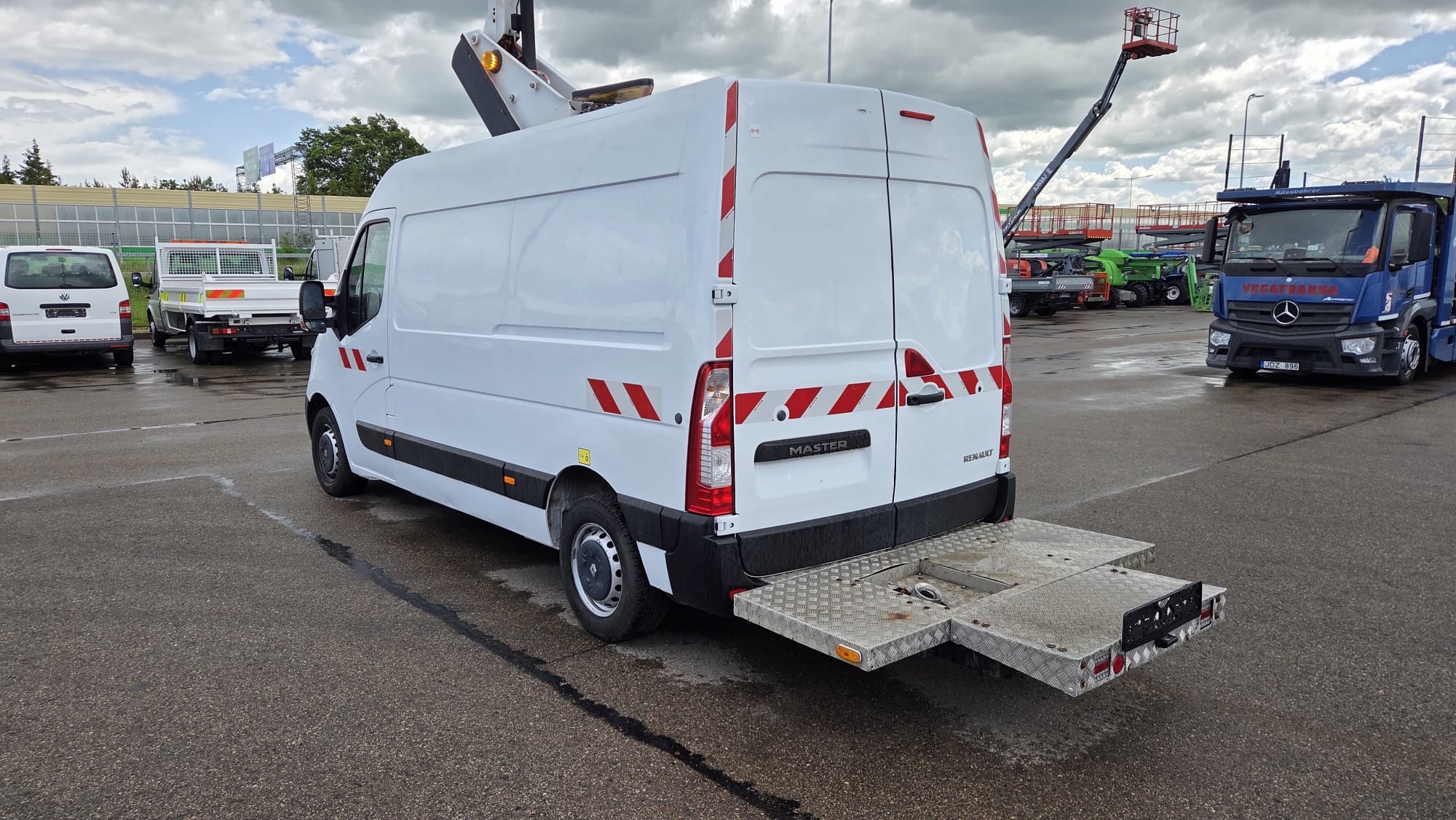 Automobilinis bokštelis Renault Master Time ETL-32-125 - Image 4