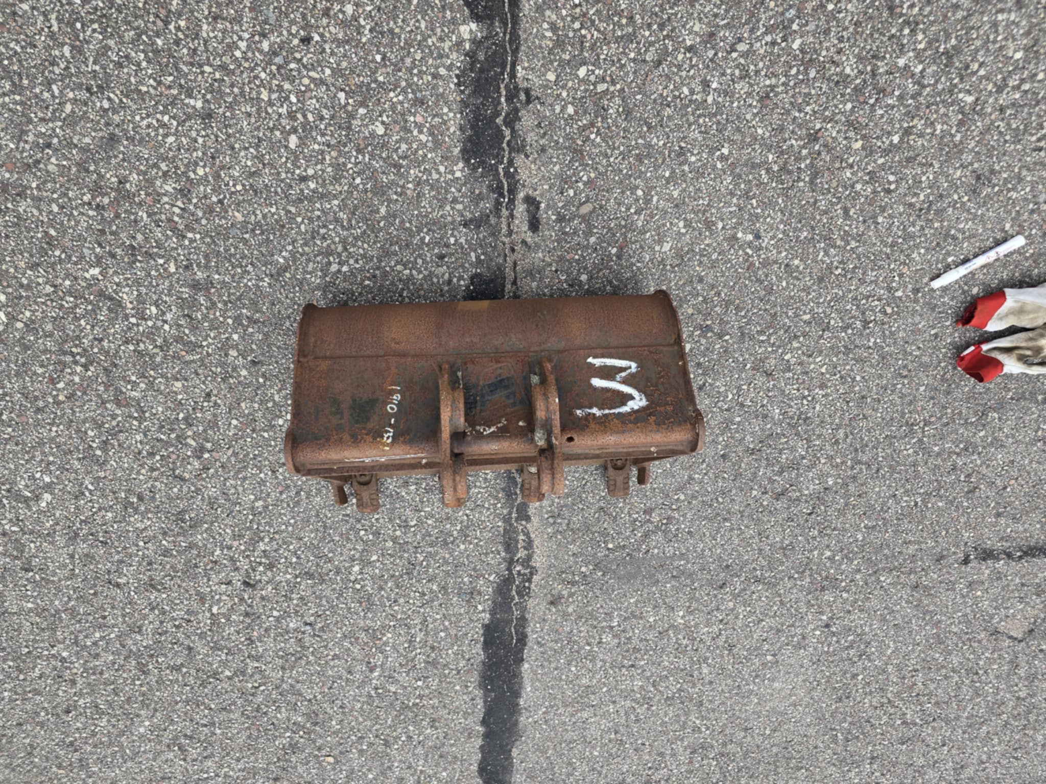 3 mini ekskavatoriaus kaušas - Image 3