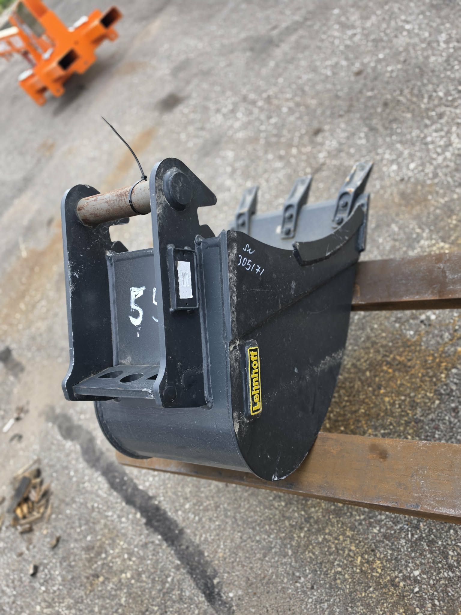 55 Ekskavatoriaus kaušas Lehnhoff MBL3-400 - Image 3