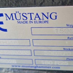Hidraulinės žirklės Mustang RH16